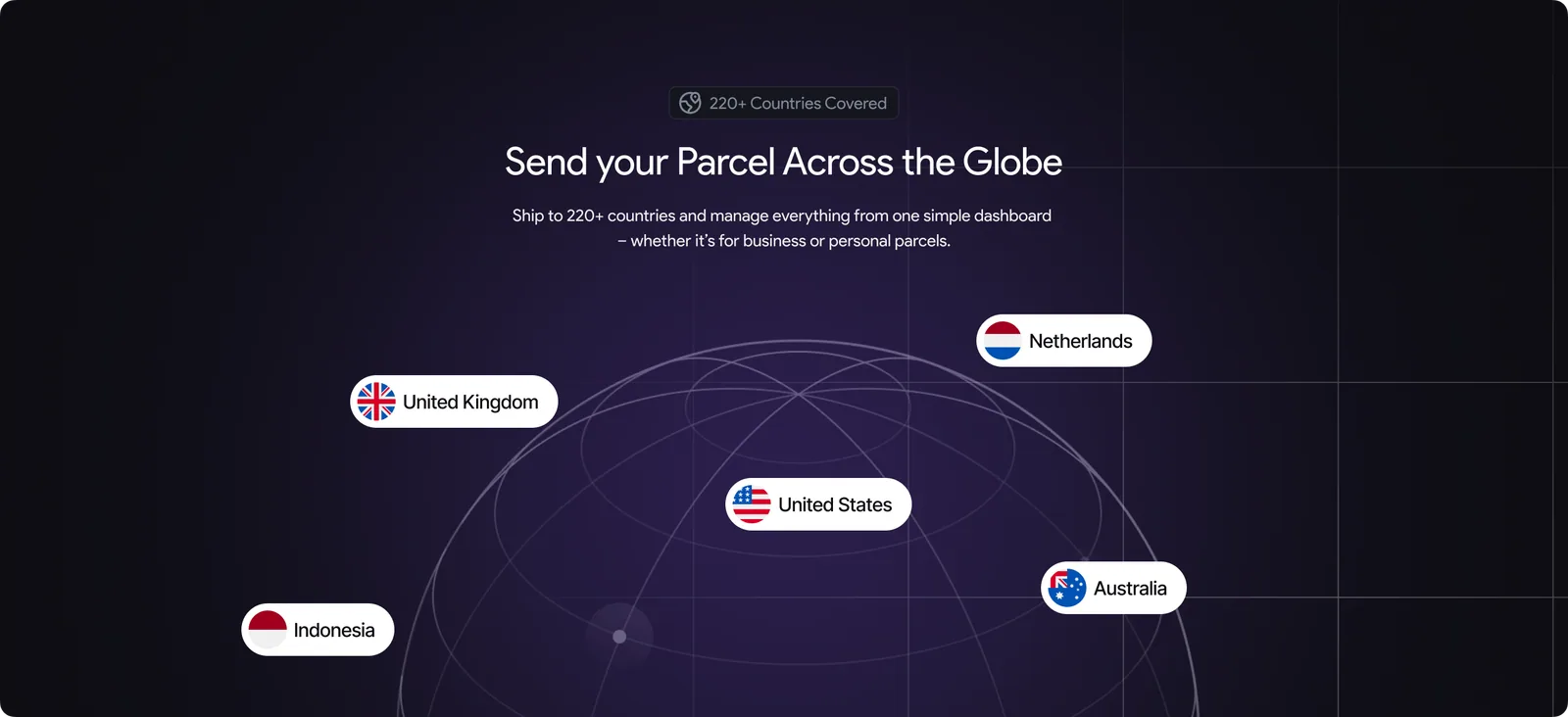 Send your parcel across the globe with XtraMiles, including the United Kingdom and Australia